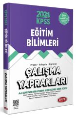 Data 2024 KPSS Eğitim Bilimleri Çalışma Yaprakları Hem Konu Hem Soru Data Yayınları