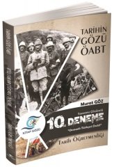 Kitap Gözü ÖABT Tarih Öğretmenliği Tarihin Gözü 10 Deneme Çözümlü - Murat Göz Kitap Gözü Yayınları