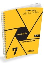 Hız Yayınları 7. Sınıf Matematik Kazanım Odaklı Etkinlik Defteri Hız Yayınları