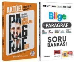 SÜPER FİYAT - Yargı + İndeks 2025 YKS TYT KPSS ALES DGS Bilge Paragraf Soru Bankası 2 li Set  Yargı + İndeks Akademi Yayınları