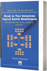 Nisan Kitabevi Ölçek ve Test Geliştirme Yapısal Eşitlik Modellemesi - Kazım Özdamar Nisan Kitabevi Yayınları