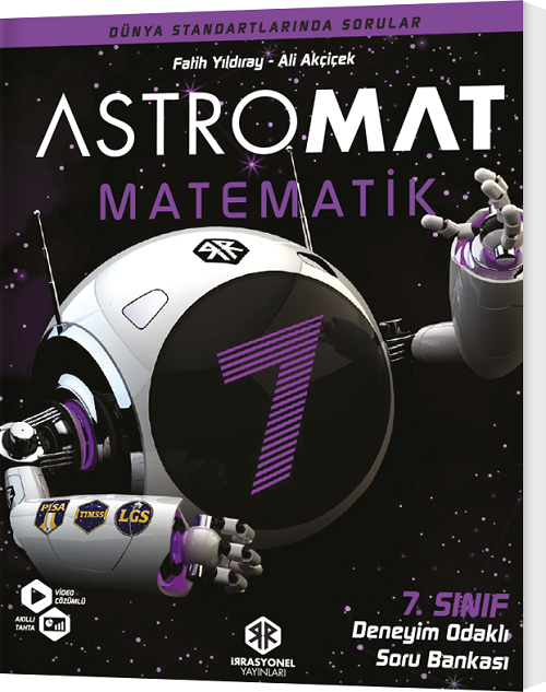 İrrasyonel 7. Sınıf Matematik Astromat Deneyim Odaklı Soru Bankası İrrasyonel Yayınları