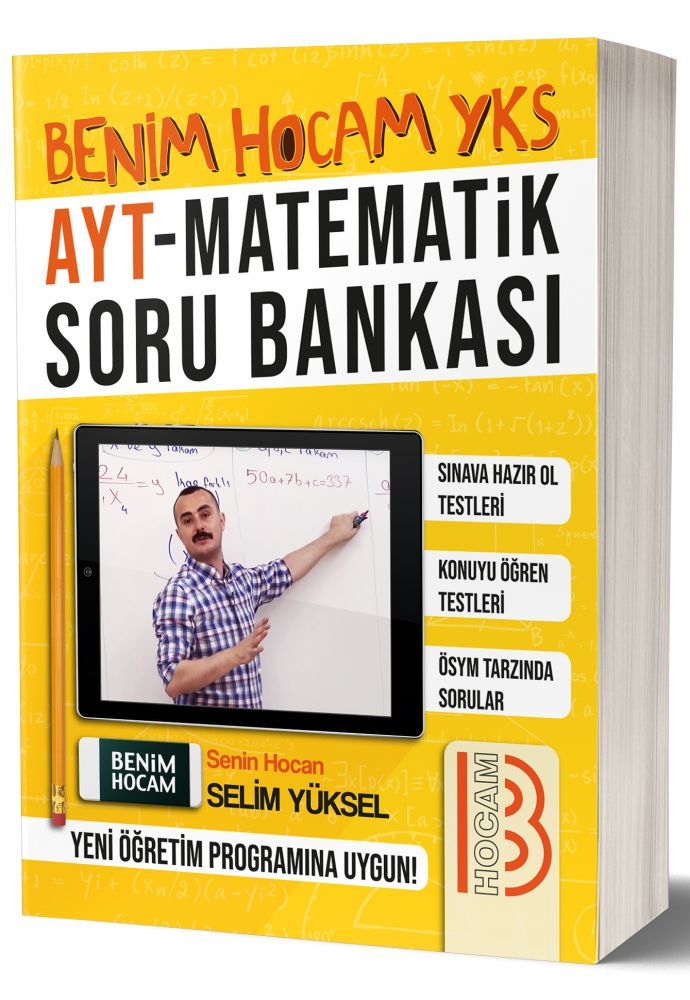 SÜPER FİYAT - Benim Hocam YKS AYT Matematik Soru Bankası Selim Yüksel Benim Hocam Yayınları