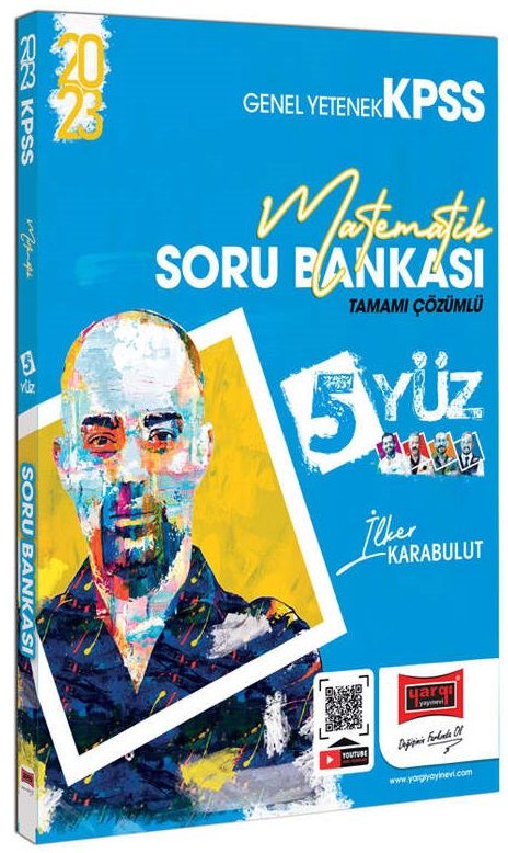 Yargı 2023 KPSS Matematik 5Yüz Soru Bankası Çözümlü - İlker Karabulut Yargı Yayınları