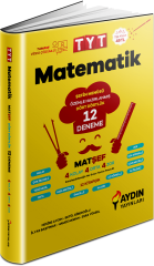 Aydın YKS TYT Matematik Matşef 12 Deneme Video Çözümlü Aydın Yayınları