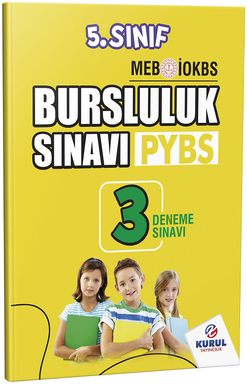 Kurul 5. Sınıf PYBS Bursluluk Sınavı 3 Deneme Kurul Yayıncılık