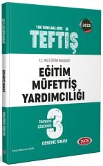 Data 2023 MEB TEFTİŞ Eğitim Müfettiş Yardımcılığı 3 Deneme Çözümlü Data Yayınları