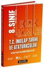 Startfen 8. Sınıf TC İnkılap Tarihi ve Atatürkçülük 32 Haftalık Kazanım Denemeleri Startfen Yayınları