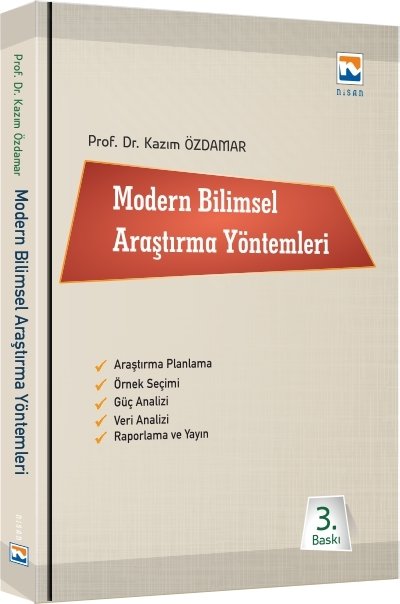 Nisan Kitabevi Modern Bilimsel Araştırma Yöntemleri - Kazım Özdamar Nisan Kitabevi Yayınları