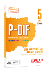 Puan 5. Sınıf Din Kültürü ve Ahlak Bilgisi PDİF Konu Anlatım Föyleri Puan Yayınları