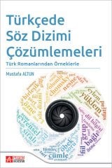 Pegem Türkçede Söz Dizimi Çözümlemeleri - Mustafa Altun Pegem Akademi Yayınları