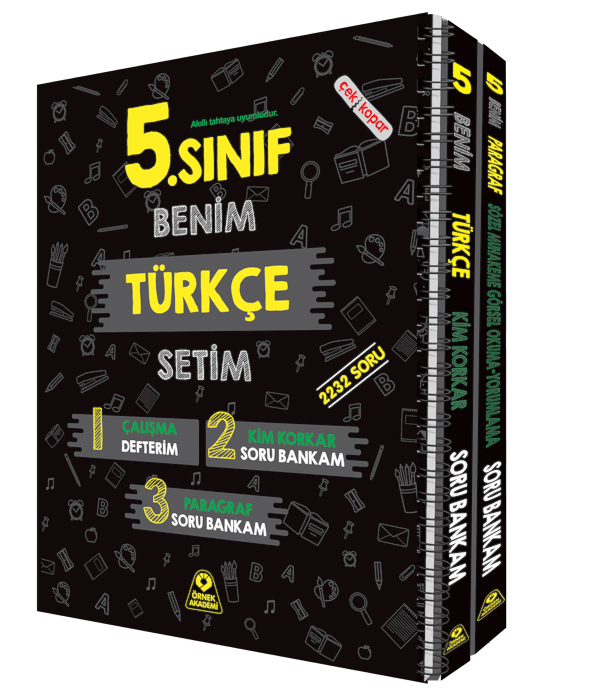 Örnek Akademi 5. Sınıf Benim Türkçe Setim Örnek Akademi Yayınları