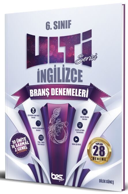 Bes Yayınları 6. Sınıf İngilizce Ulti 28 Deneme Bes Yayınları