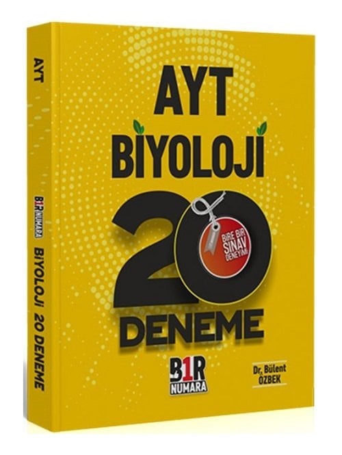 Bir Numara YKS AYT Biyoloji 20 Deneme Bir Numara Yayınları