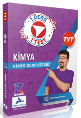 Paraf YKS TYT Kimya Z Takımı 1 Ders 1 Test Video Ders Kitabı Paraf Yayınları