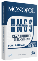 Monopol 2024 HMGS Ceza Hukuku, Genel-Özel-CMK Soru Bankası - Ömer Keskinsoy Monopol Yayınları