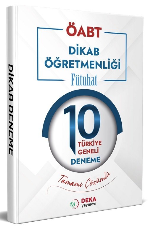 Deka Akademi ÖABT FÜTUHAT Din Kültürü ve Ahlak Bilgisi 10 Deneme Çözümlü Deka Akademi Yayınları