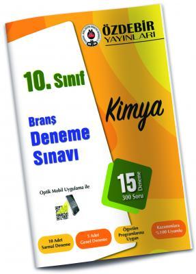 Özdebir 10. Sınıf Kimya 15 Deneme Özdebir Yayınları