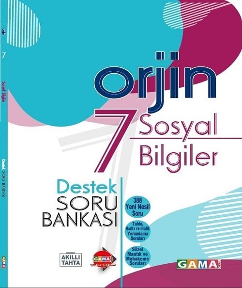 Gama 7. Sınıf Sosyal Bilgiler Orjin Destek Soru Bankası Gama Yayınları