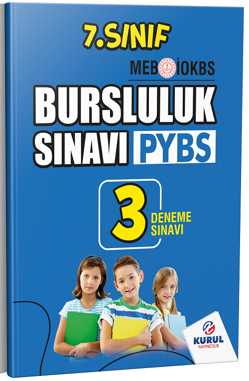 Kurul 7. Sınıf PYBS Bursluluk Sınavı 3 Deneme Kurul Yayıncılık