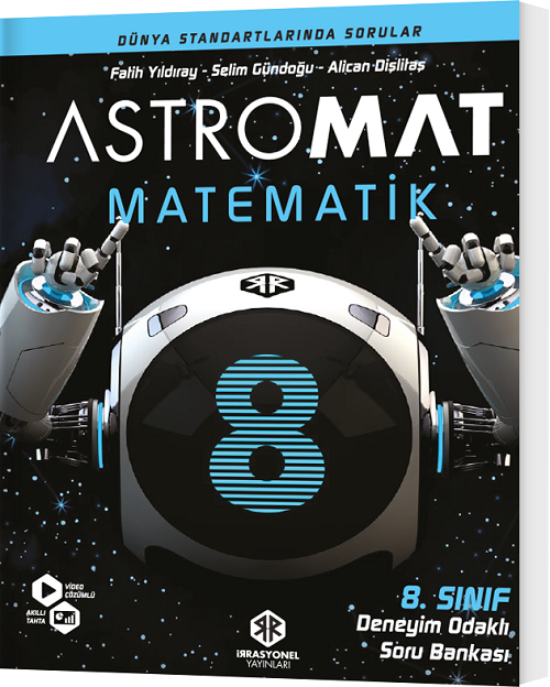 İrrasyonel 8. Sınıf Matematik Astromat Deneyim Odaklı Soru Bankası İrrasyonel Yayınları