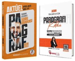 Hoca Kafası + İndeks 2025 KPSS TYT ALES DGS Paragrafı Kafala Soru Bankası 2 li Set - Öznur Saat Yıldırım Hoca Kafası + İndeks Akademi Yayınları