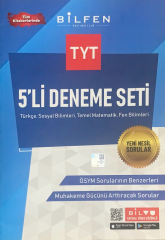 Bilfen YKS TYT Tüm Dersler 5 li Deneme Seti Bilfen Yayıncılık