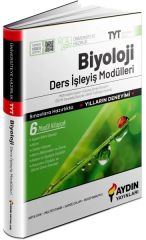 Aydın YKS TYT Biyoloji Ders İşleyiş Modülleri 6 Modül Aydın Yayınları