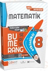 Günay 8. Sınıf Matematik Bumerang Soru Bankası Günay Yayınları