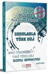 Deka Akademi ÖABT Türk Dili ve Edebiyatı Eski Türk Dili, Yeni Türk Dili Soru Bankası - Kadir Kısa Deka Akademi Yayınları