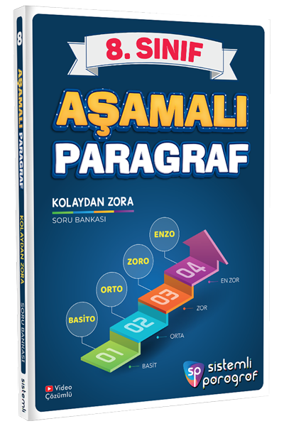 Sistemli Paragraf 8. Sınıf Aşamalı Paragraf Soru Bankası Sistemli Paragraf Yayınları