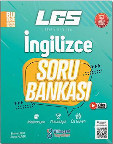 Bilinçsel 8. Sınıf LGS İngilizce Soru Bankası Bilinçsel Yayınları