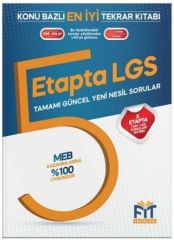 Fit Yayınları 8. Sınıf LGS 5 Etapta Tüm Dersler Soru Bankası Fit Yayınları