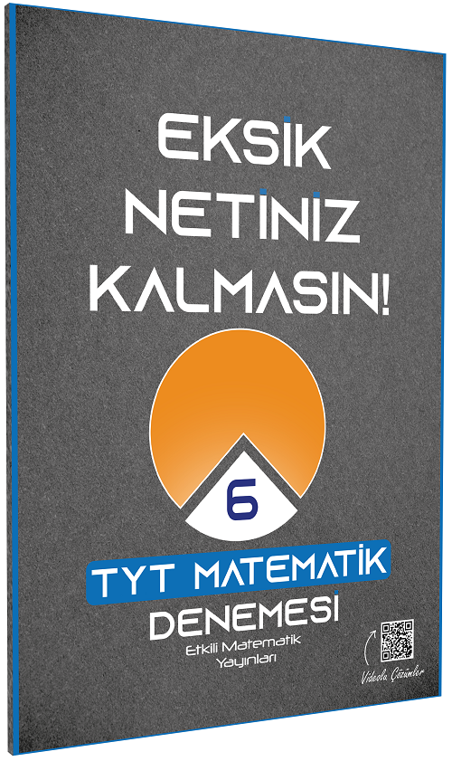 Etkili Matematik YKS TYT Matematik 6 Deneme Etkili Matematik Yayınları