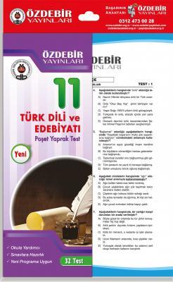 Özdebir 11.Sınıf Türk Dili ve Edebiyatı Yaprak Test Özdebir Yayınları