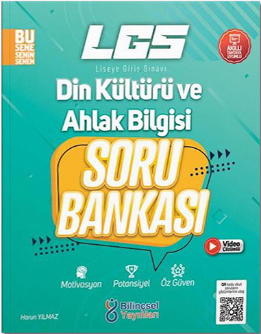 Bilinçsel 8. Sınıf LGS Din Kültürü ve Ahlak Bilgisi Soru Bankası Bilinçsel Yayınları