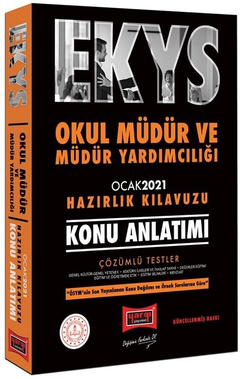 Yargı 2021 MEB EKYS Okul Müdür ve Yardımcılığı Konu Anlatımlı Hazırlık Kılavuzu Yargı Yayınları