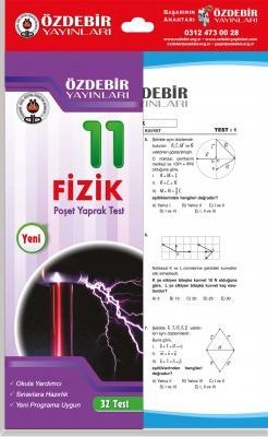 Özdebir 11.Sınıf Fizik Yaprak Test Özdebir Yayınları