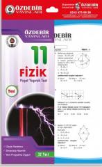 Özdebir 11.Sınıf Fizik Yaprak Test Özdebir Yayınları