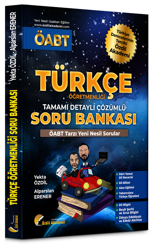 Özdil Akademi 2022 ÖABT Türkçe Yeni Nesil Soru Bankası-2 Çözümlü - Yekta Özdil Özdil Akademi Yayınları