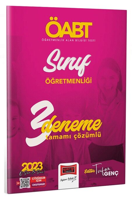 Yargı 2023 ÖABT Sınıf Öğretmenliği 3 Deneme Çözümlü - Tufan Genç Yargı Yayınları