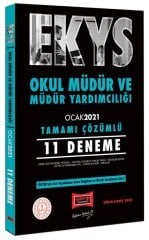 Yargı 2021 MEB EKYS Okul Müdür ve Yardımcılığı 11 Deneme Çözümlü Yargı Yayınları