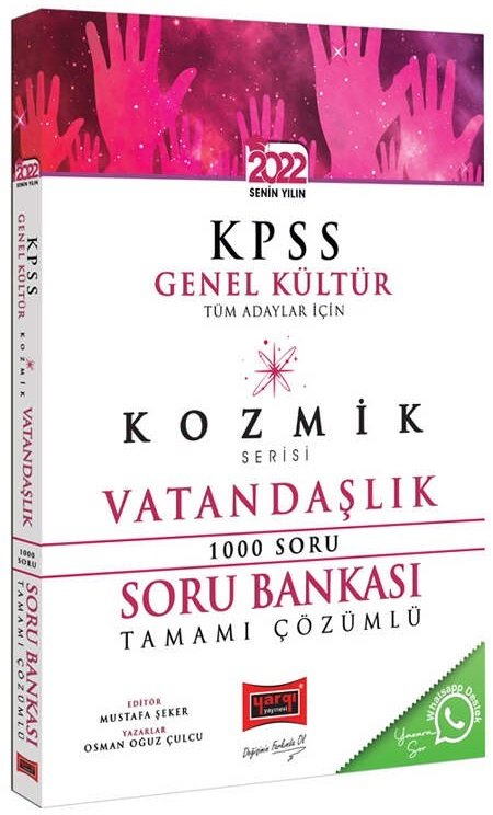 Yargı 2022 KPSS Vatandaşlık Kozmik Serisi Soru Bankası Çözümlü Yargı Yayınları