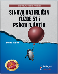 Bilinçsel Bilinçsel Motivasyon Kitabım - Sınava Hazırlığın Yüzde 51 i Psikolojiktir - Suat Aşçı Bilinçsel Yayınları