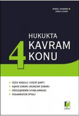 Adalet Hukukta 4 Kavram 4 Konu - Efrail Aydemir Adalet Yayınevi