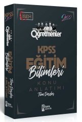 SÜPER FİYAT - İsem 2022 KPSS Eğitim Bilimleri Tüm Dersler Konu Anlatımı Tek Kitap İsem Yayınları