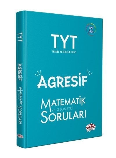 Editör YKS TYT Matematik Agresif Soru Bankası Editör Yayınları