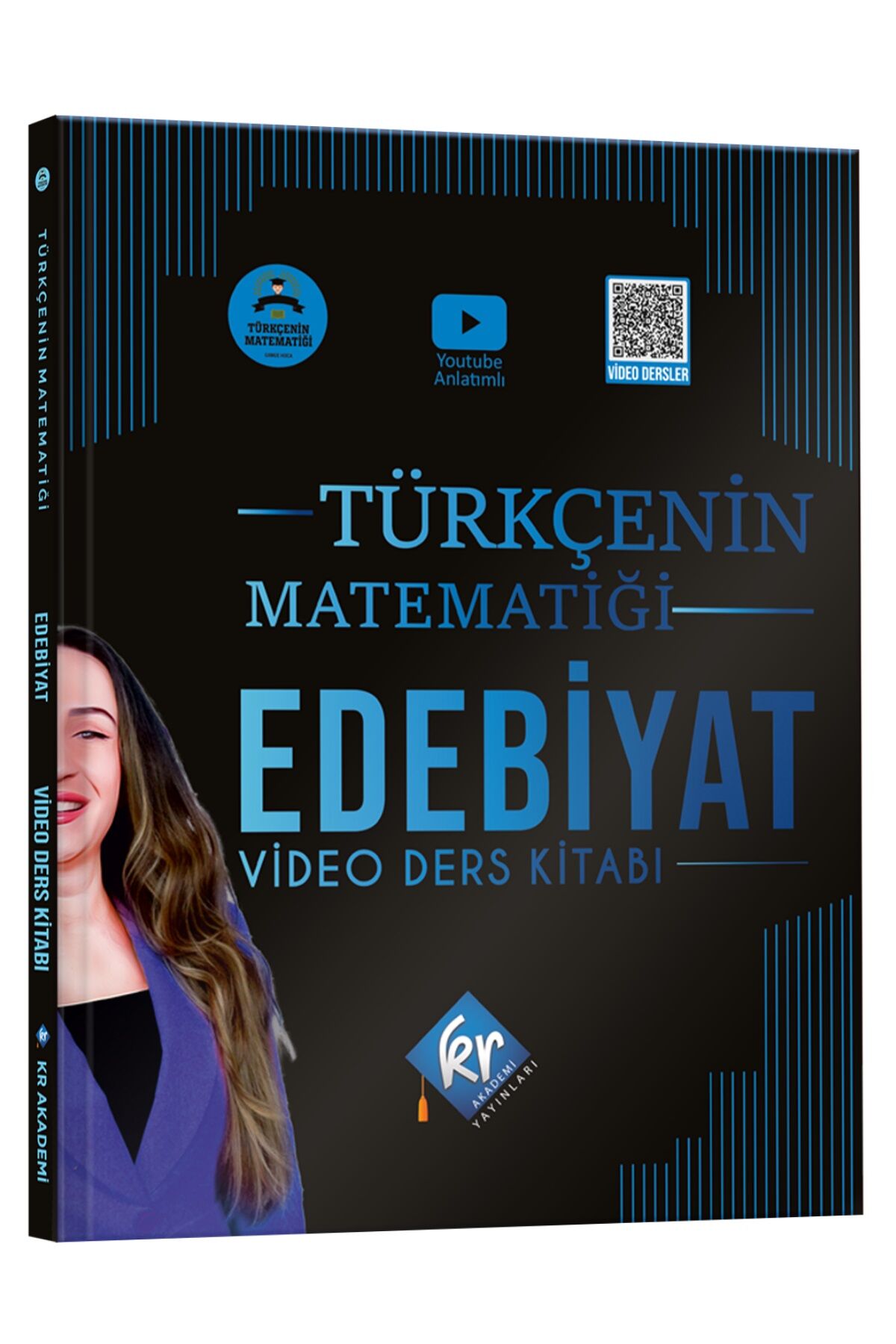 KR Akademi YKS AYT Türkçenin Matematiği Edebiyat Video Ders Kitabı - Gamze Özdin KR Akademi Yayınları