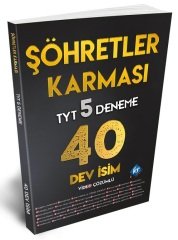 KR Akademi YKS TYT Şöhretler Karması 5 Deneme 40 Dev İsim Video Çözümlü KR Akademi