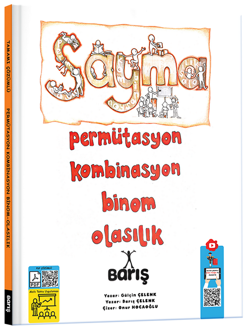 Barış YKS AYT Matematik Fasikülleri Sayma Permütasyon, Kombinasyon, Binom ve Olasılık Soru Bankası - Barış Çelenk Barış Yayınları